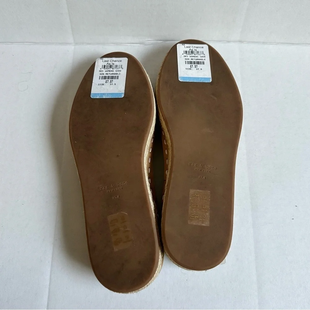 Rag & Bone leather Espadrilles